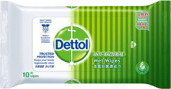 Dettol Anti-Bacterial Wet Wipes