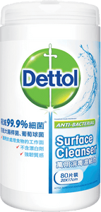 Dettol Anti-bacterial Surface Cleanser Wipe